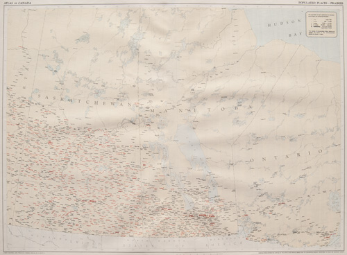 Populated Places – Prairies